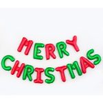 بادکنک فویلی MERRY CHRISTMASحروف