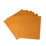 دستمال سفره رنگ خردلی بسته ۲۰عددی